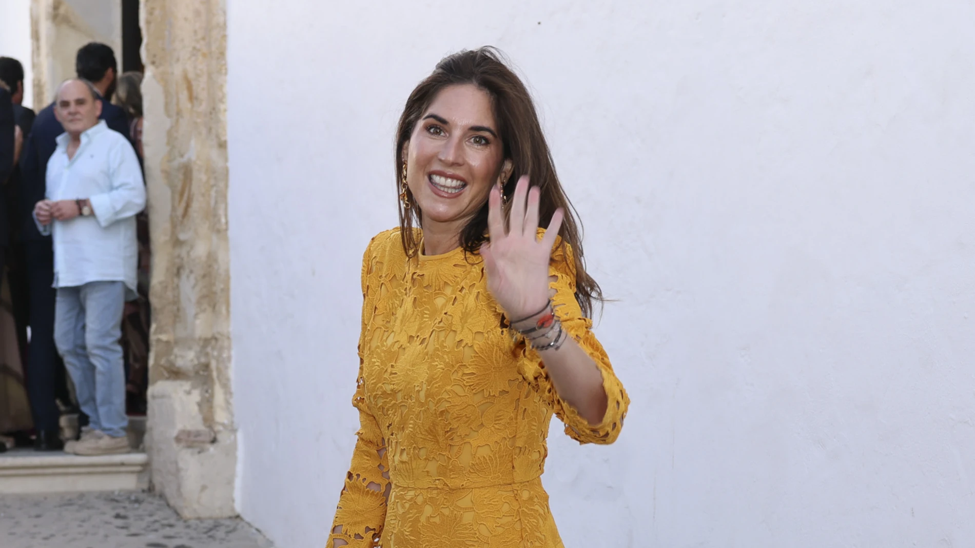 El look de Lourdes Montes.