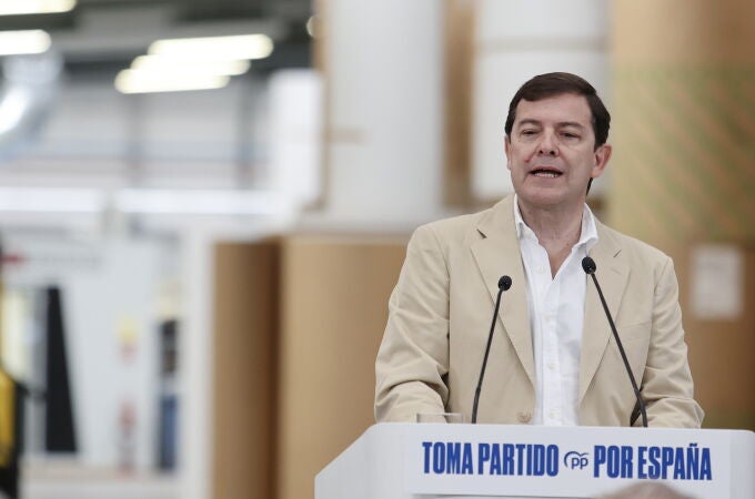 Fernández Mañueco en el acto celebrado en Soria