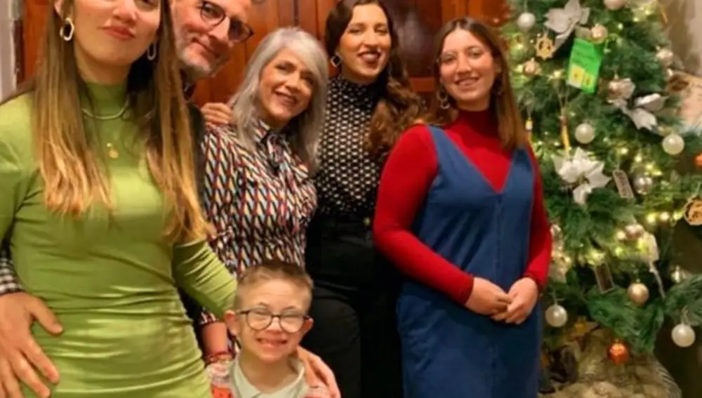 La familia de Amparo Romero