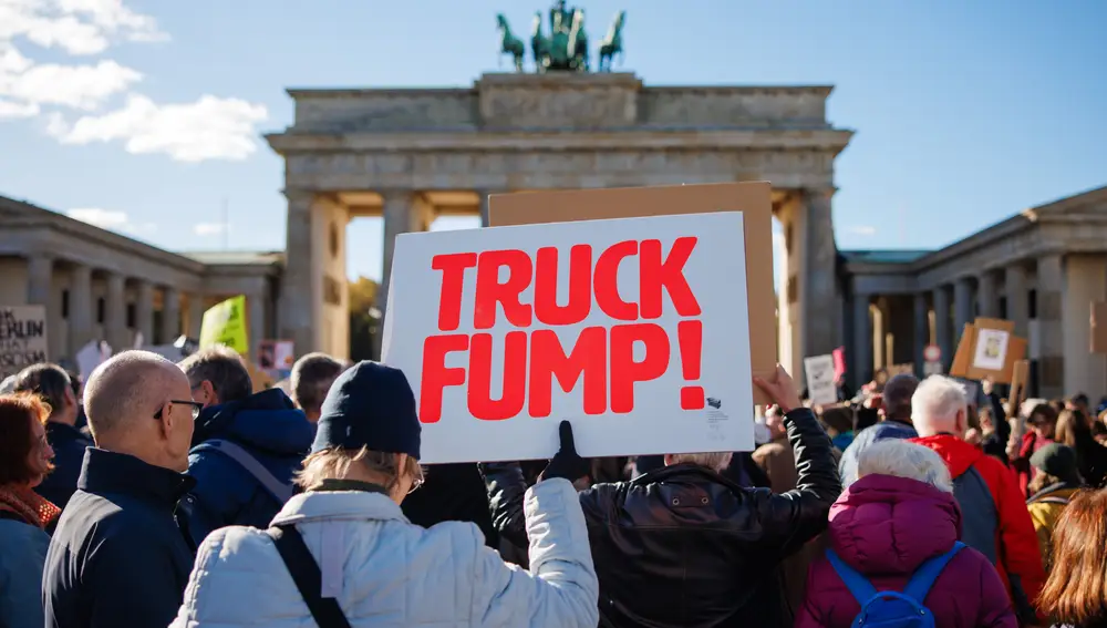 'No Kings' rally in Berlin