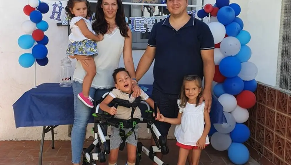 La familia de Myriam Oliver