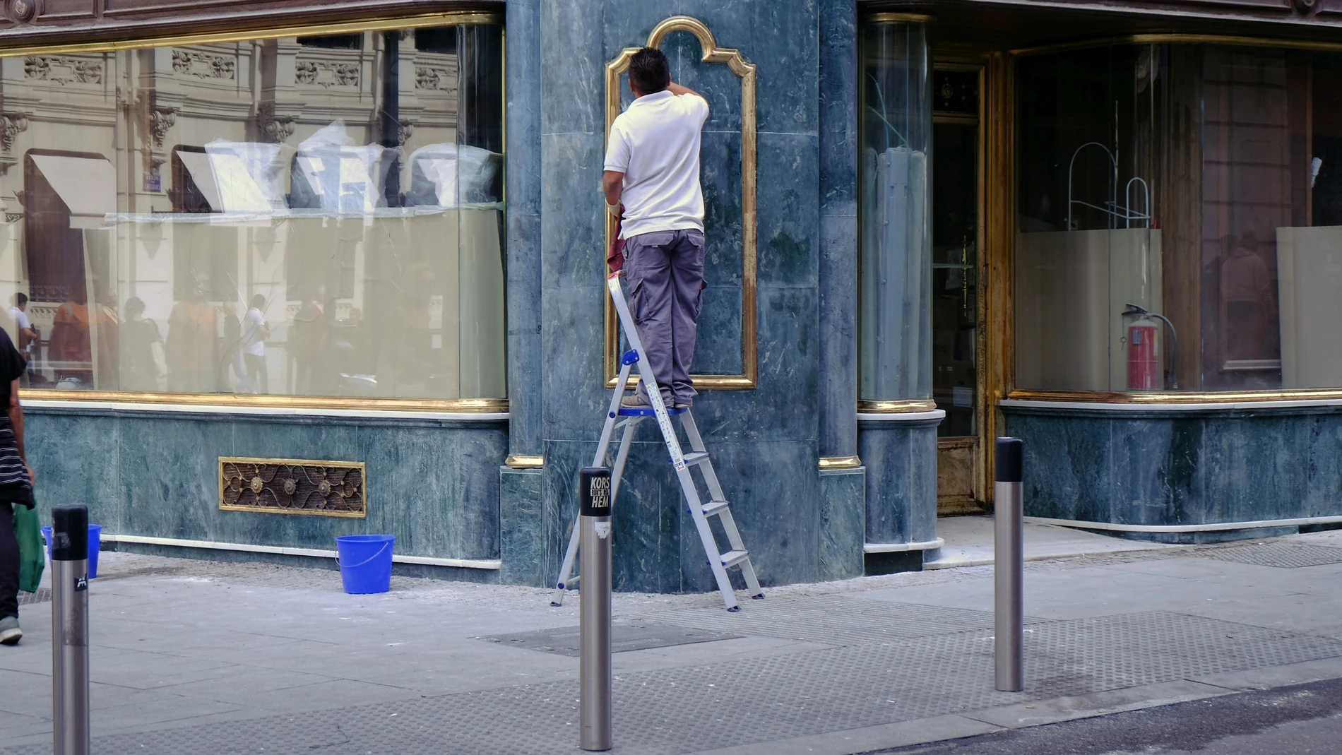 Autónomos trabajando