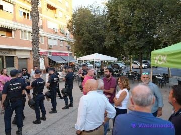Carpa informativa de Vox