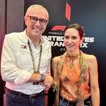 VISITA DIAZ AYUSO GRAN PREMIO EEUU