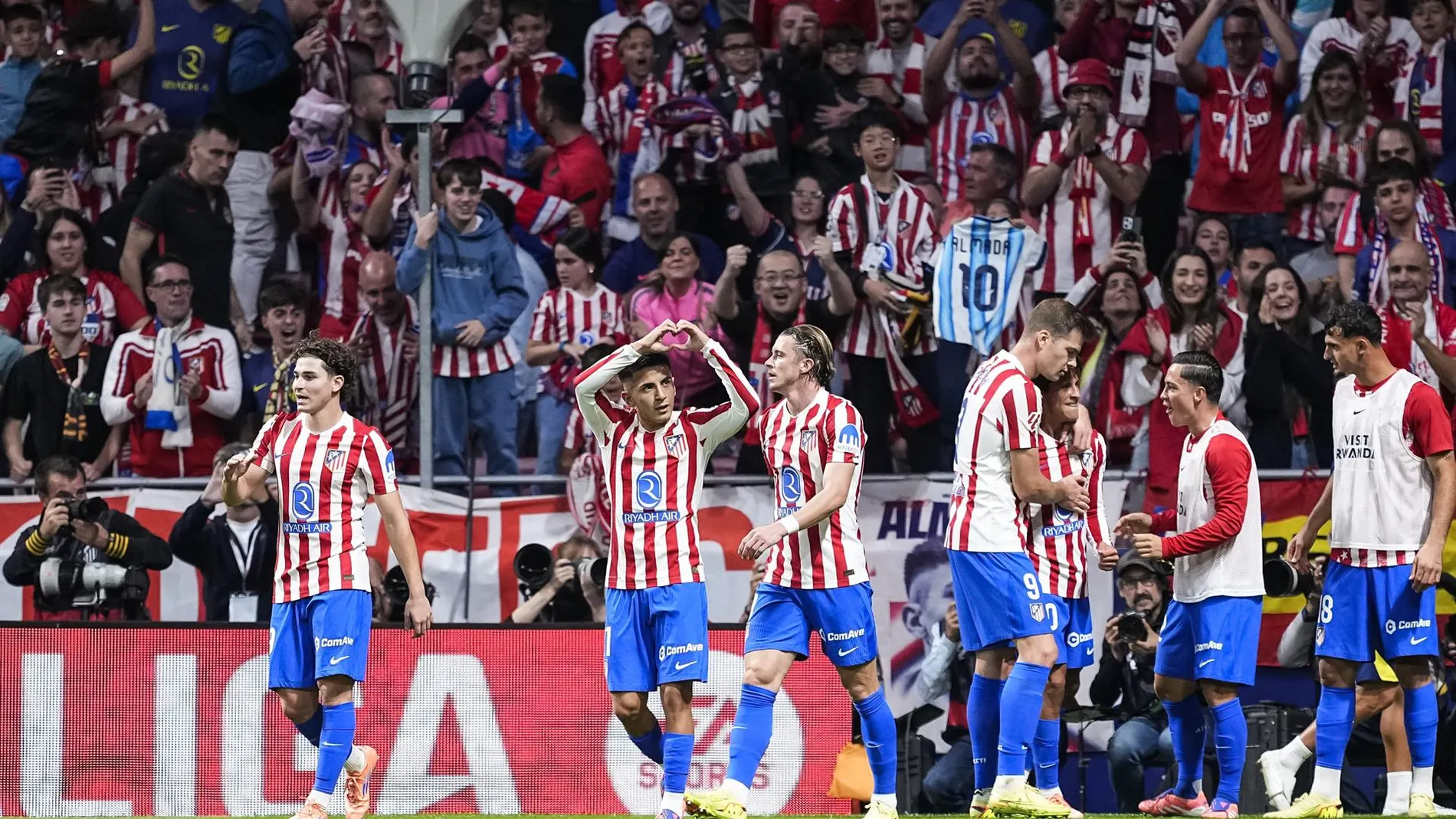 MADRID.-Crónica del Atlético de Madrid - Osasuna, 1-0