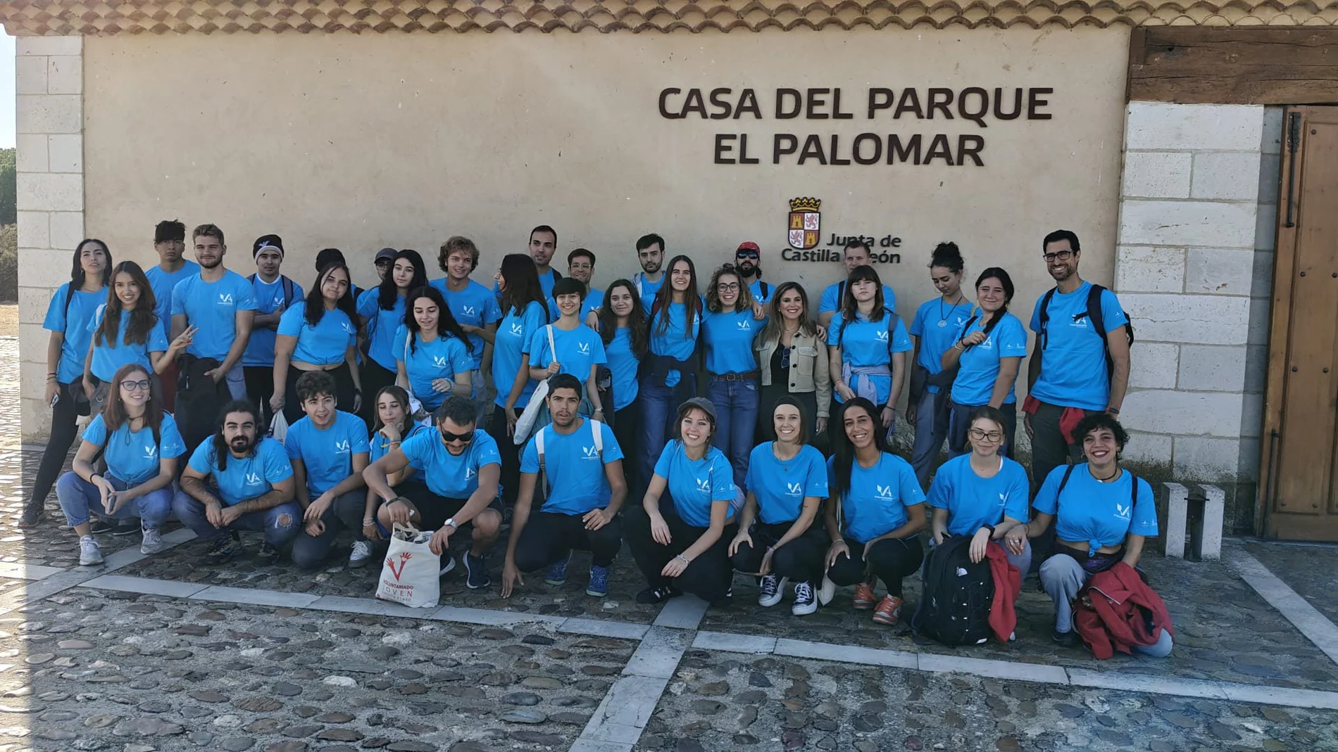 Los participantes en el X Encuentro de Voluntariado Joven de Castilla y León