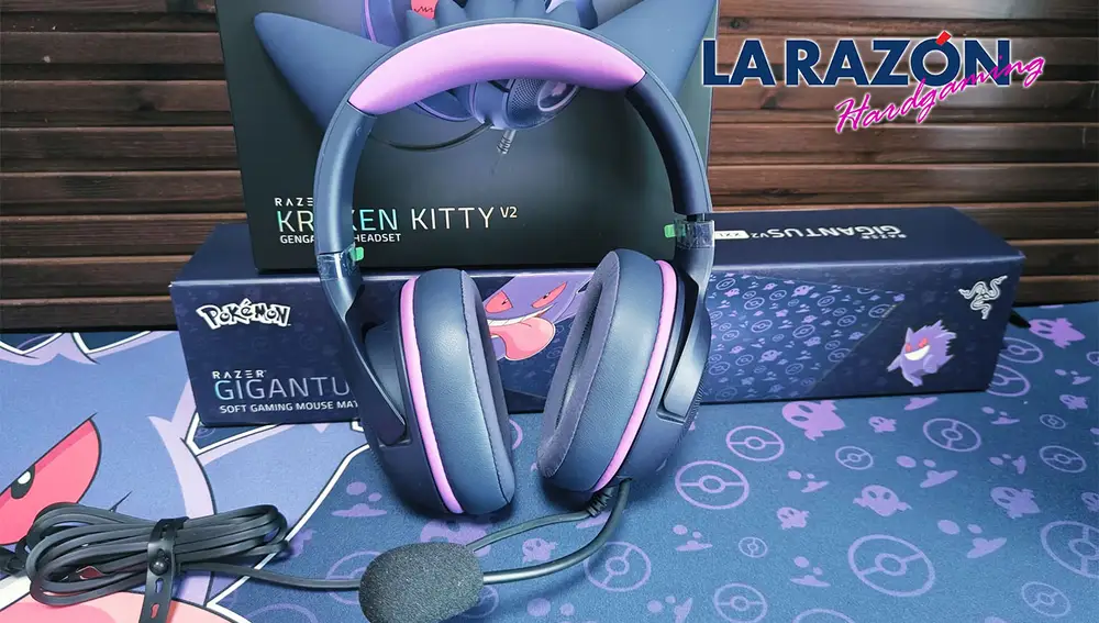 Razer Kraken Kitty V2 - Edición Gengar