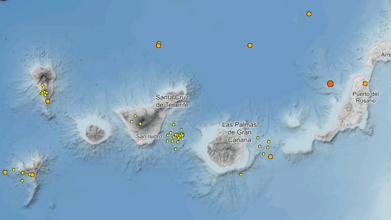 Nuevo temblor en Canarias: un terremoto de 3,4 mbLg se siente en varias zonas de Tenerife