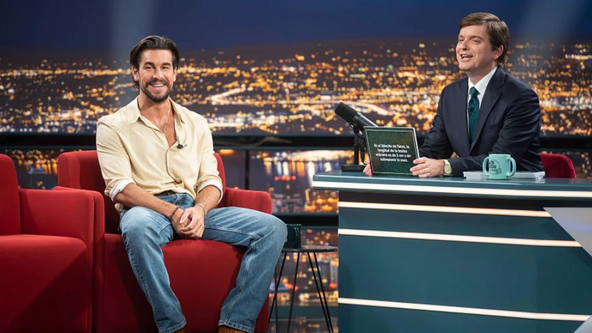 Mario Casas en el 'Late Xou' de Marc Giró