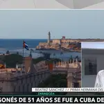 Intervención de una prima de Pedro Bernad en televisión