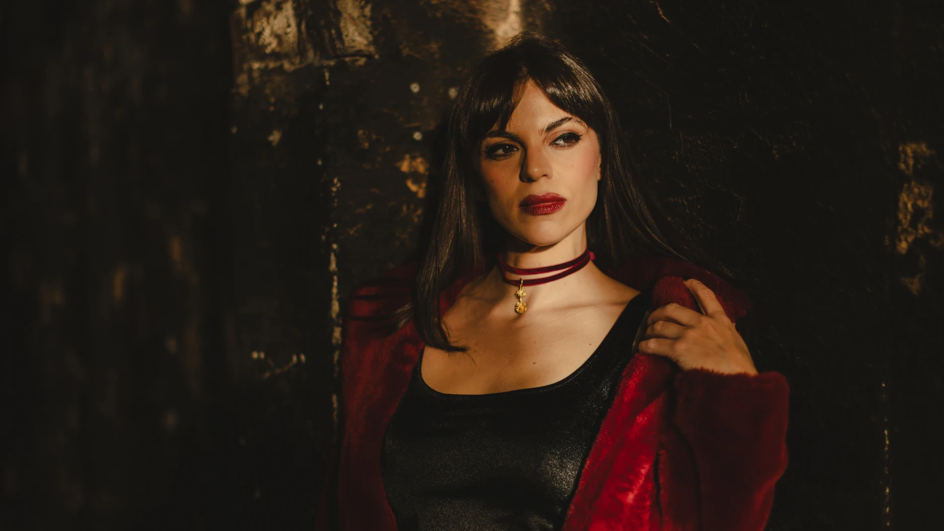 La periodista Noemí López Trujillo en La Cantina de El Matadero de Madrid