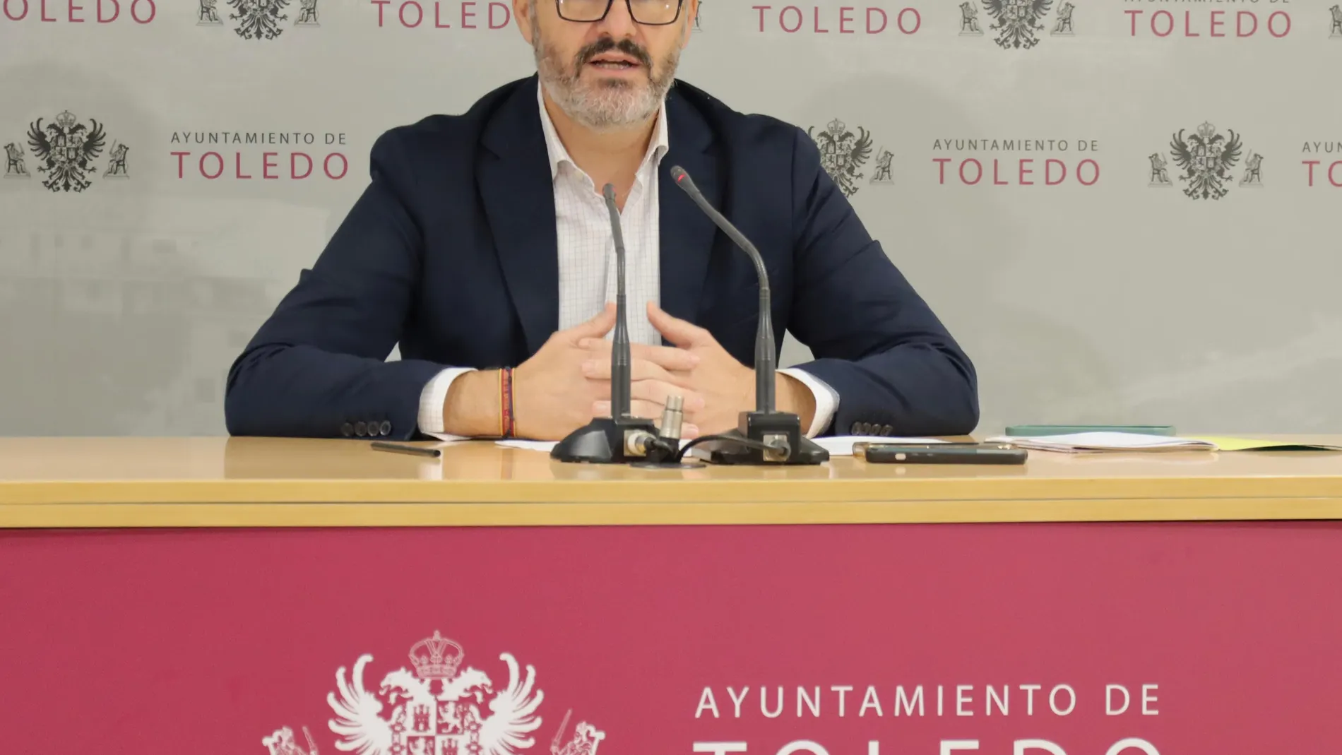 El concejal de Turismo, Vivienda y Relaciones con la UCLM de Toledo, José Manuel Velasco.