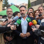 Santiago Abascal se reúne con el equipo de VOX en Segovia 