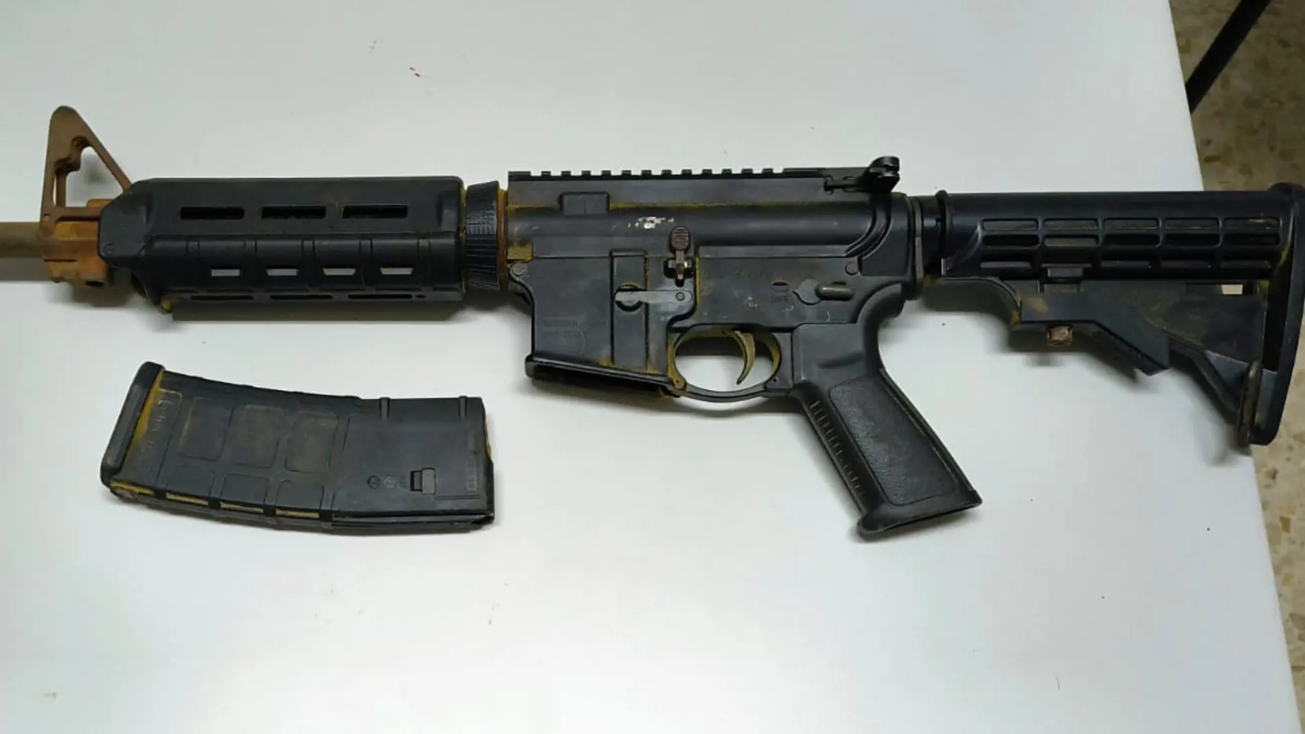 Más armas de guerra de los narcos del Guadalquivir