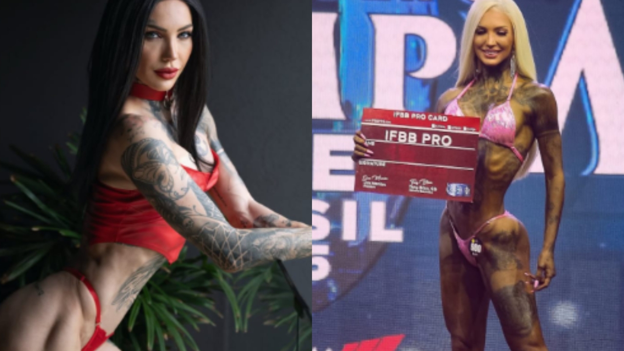 De actriz porno a estrella del culturismo: así es Priscila D'ávila