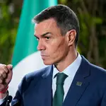 El presidente del Gobierno, Pedro Sánchez