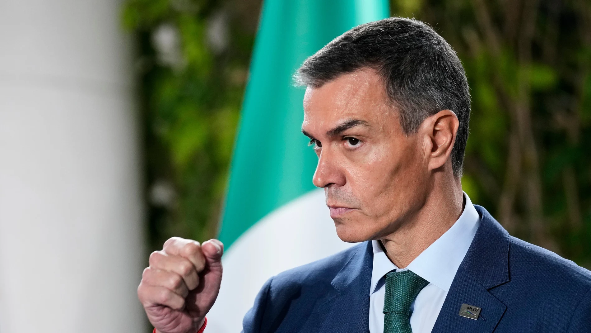 El presidente del Gobierno, Pedro Sánchez