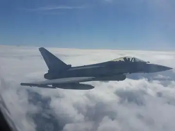 Canarias acoge una ‘guerra aérea’ simulada con cazas de España, EE. UU., India y Europa Avión de combate