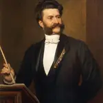 Un retrato de Johann Strauss II