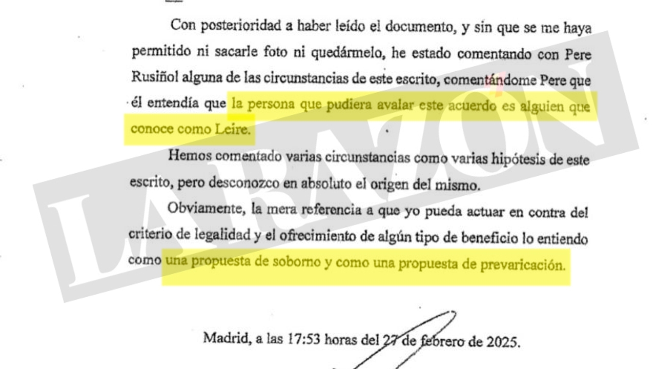 El intento de soborno de la "fontanera" al fiscal Grinda: trapos sucios de su jefe y archivo de causas