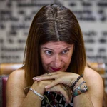 Leire Díez comparece en la comisión de investigación del caso Koldo, este lunes, en el Senado