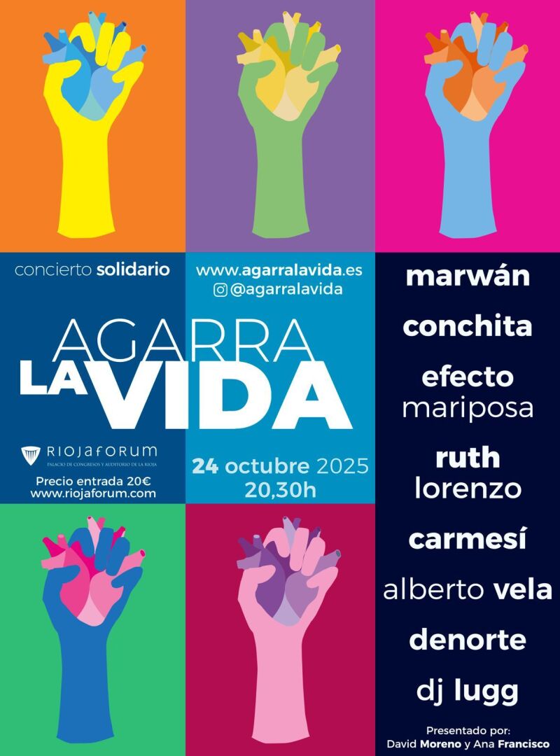 Cartel del concierto