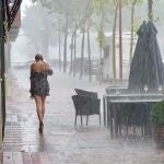 Alerta por fuertes lluvias en Castilla y León