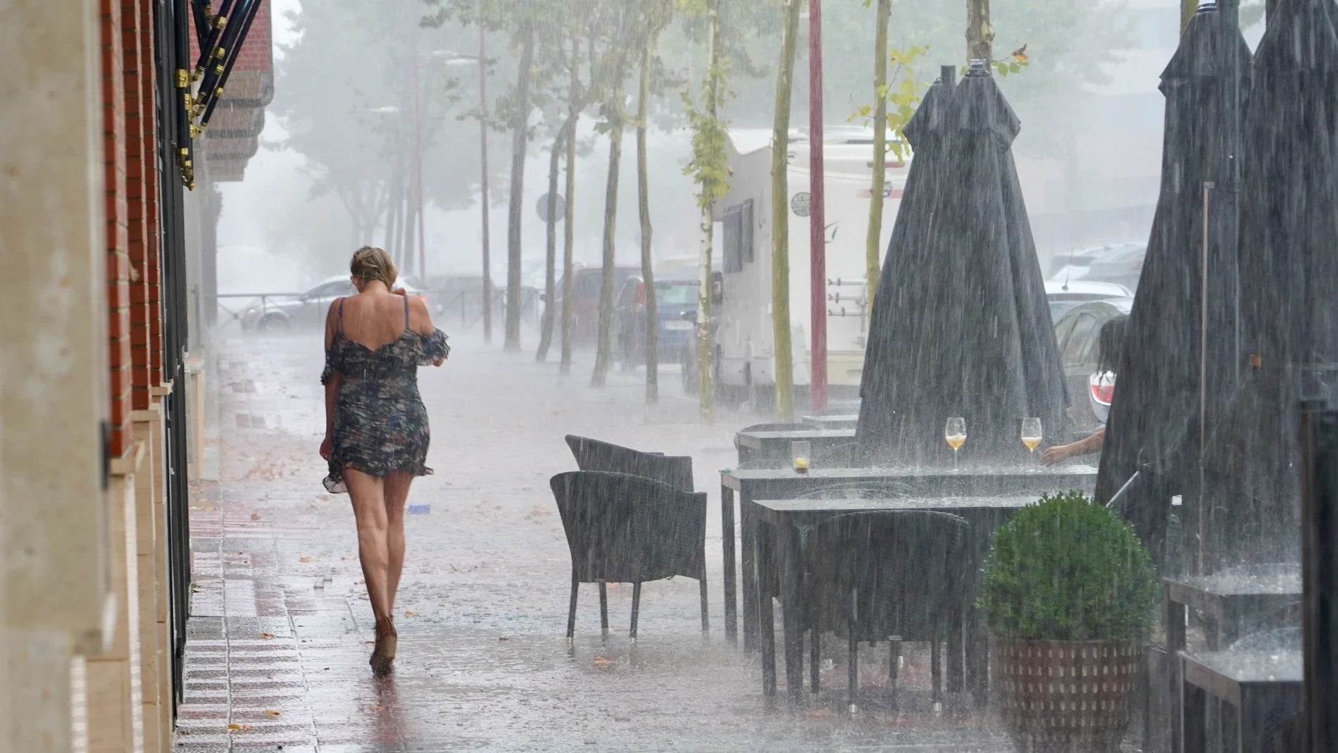 Alerta por fuertes lluvias en Castilla y León