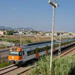 Un tren de Rodalies.