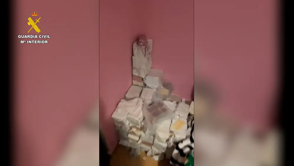 Han sido intervenidos cerca de 600 kilos de hachís y 1,5 kilos de cocaína