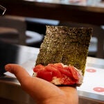 El hand roll bar MYO, que abrió el 14 de octubre, está en la calle García de Paredes, 63