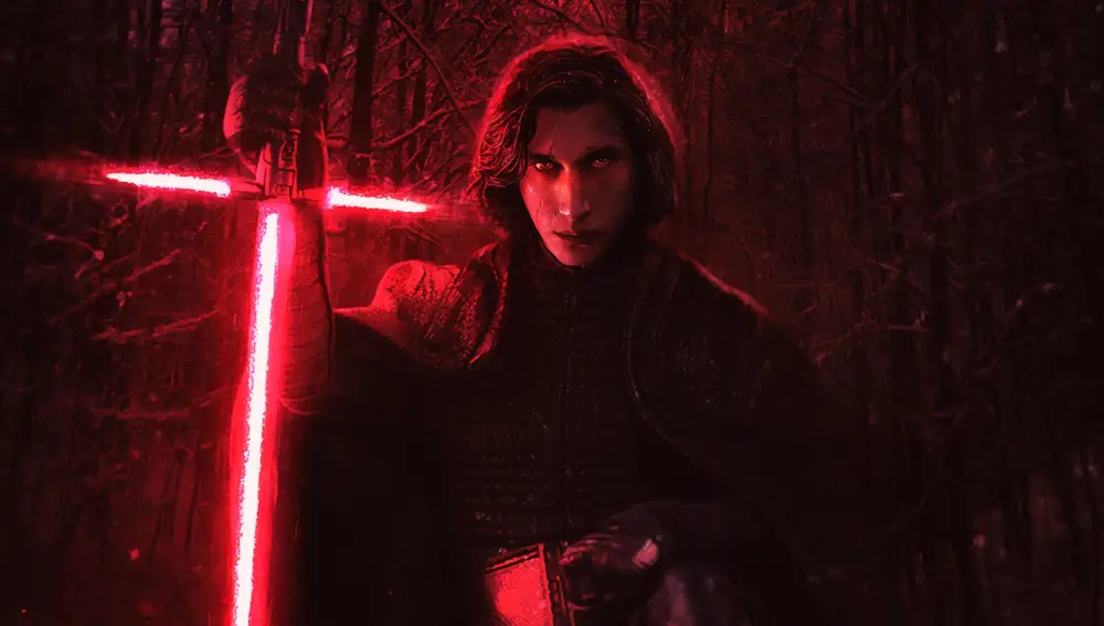 Kylo Ren es el complejo villano de la trilogía de secuelas de 'Star Wars'
