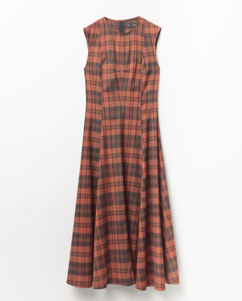 Vestido estampado boho.