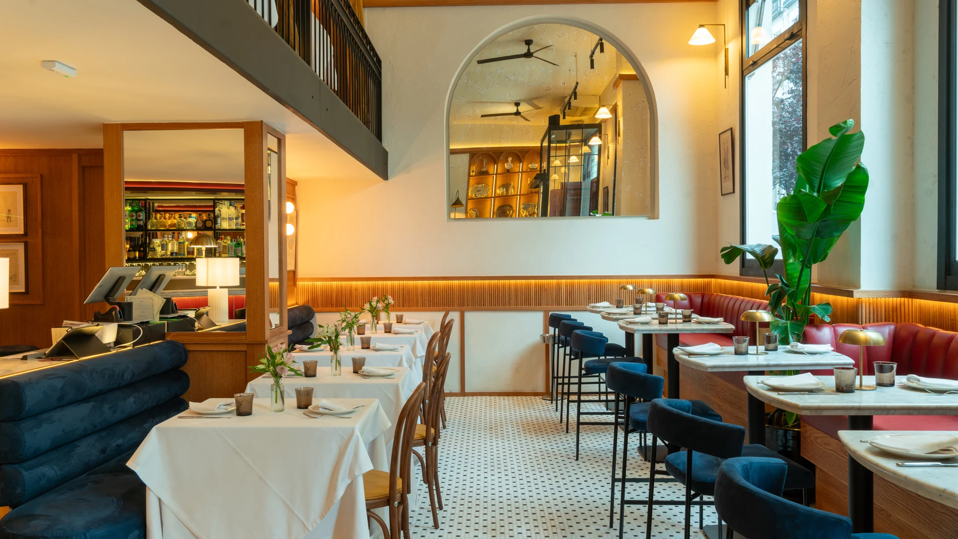 Uno de los espacios de Tribeca Bistró