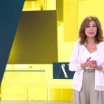 Ana Rosa Quintana en el plató de su programa