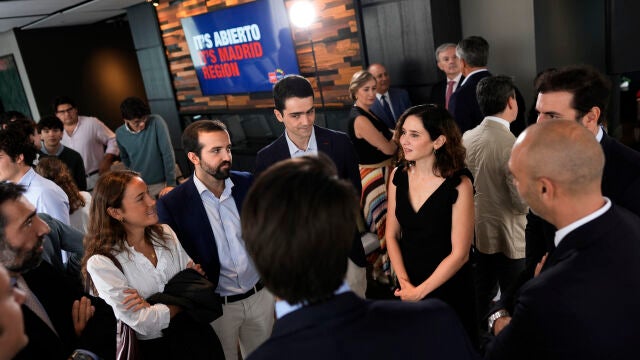 Ayuso exhibe Madrid en Estados Unidos como «la puerta de Europa»