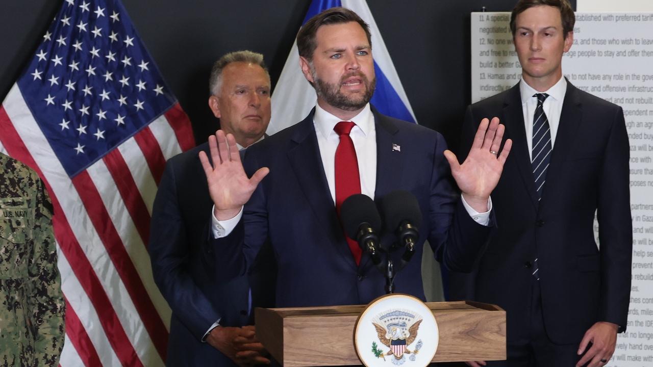 JD Vance pide el desarme de Hamás y asegura que habrá "clemencia" para el grupo