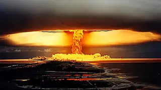 Explosión de una bomba nuclear Bomba nuclear