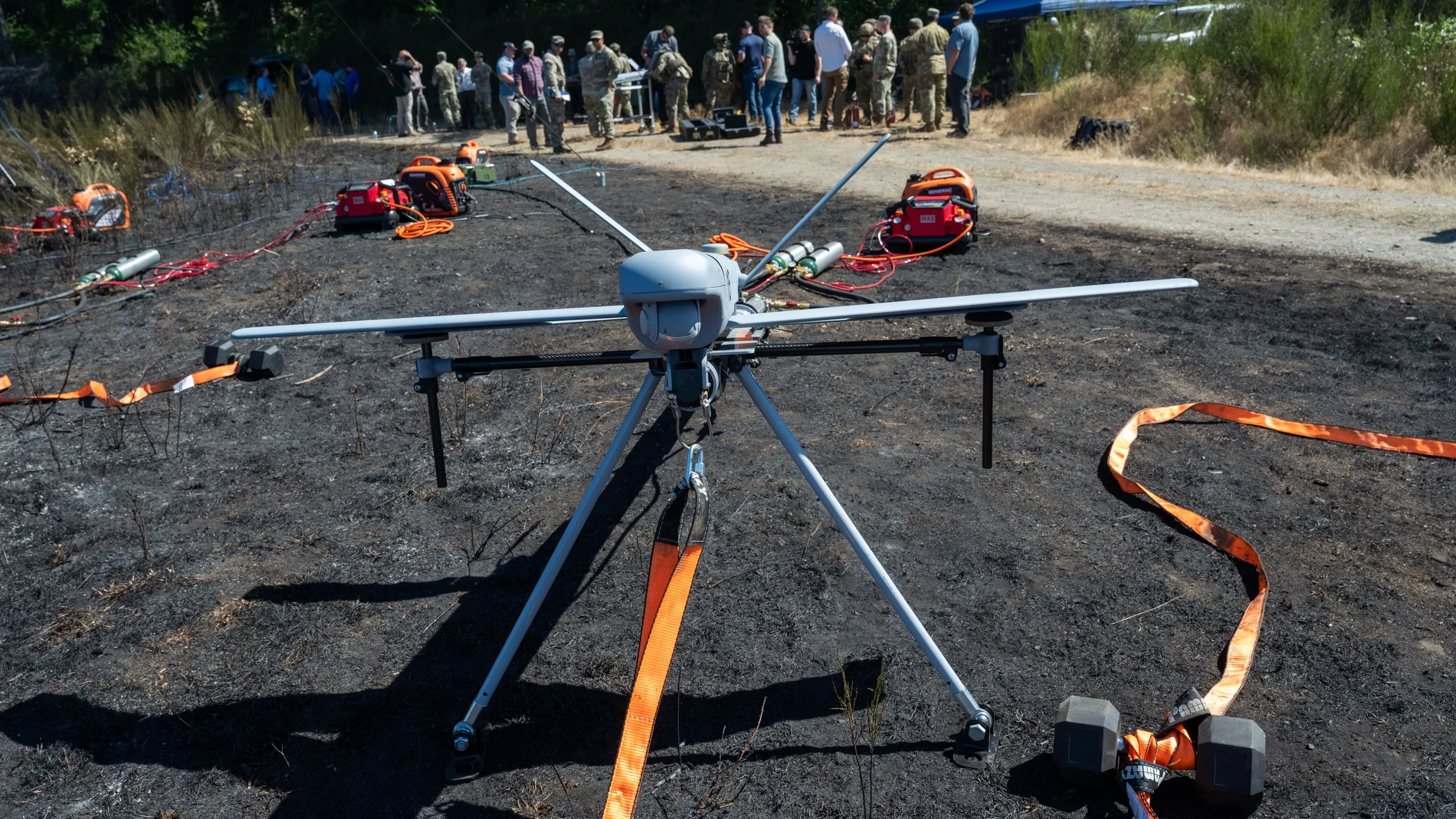 Dron del ejército estadounidense a punto de ser probado