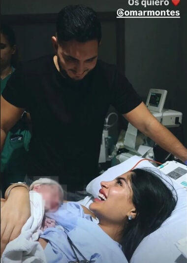 Story de Ilia Topuria con Omar Montes y Lola