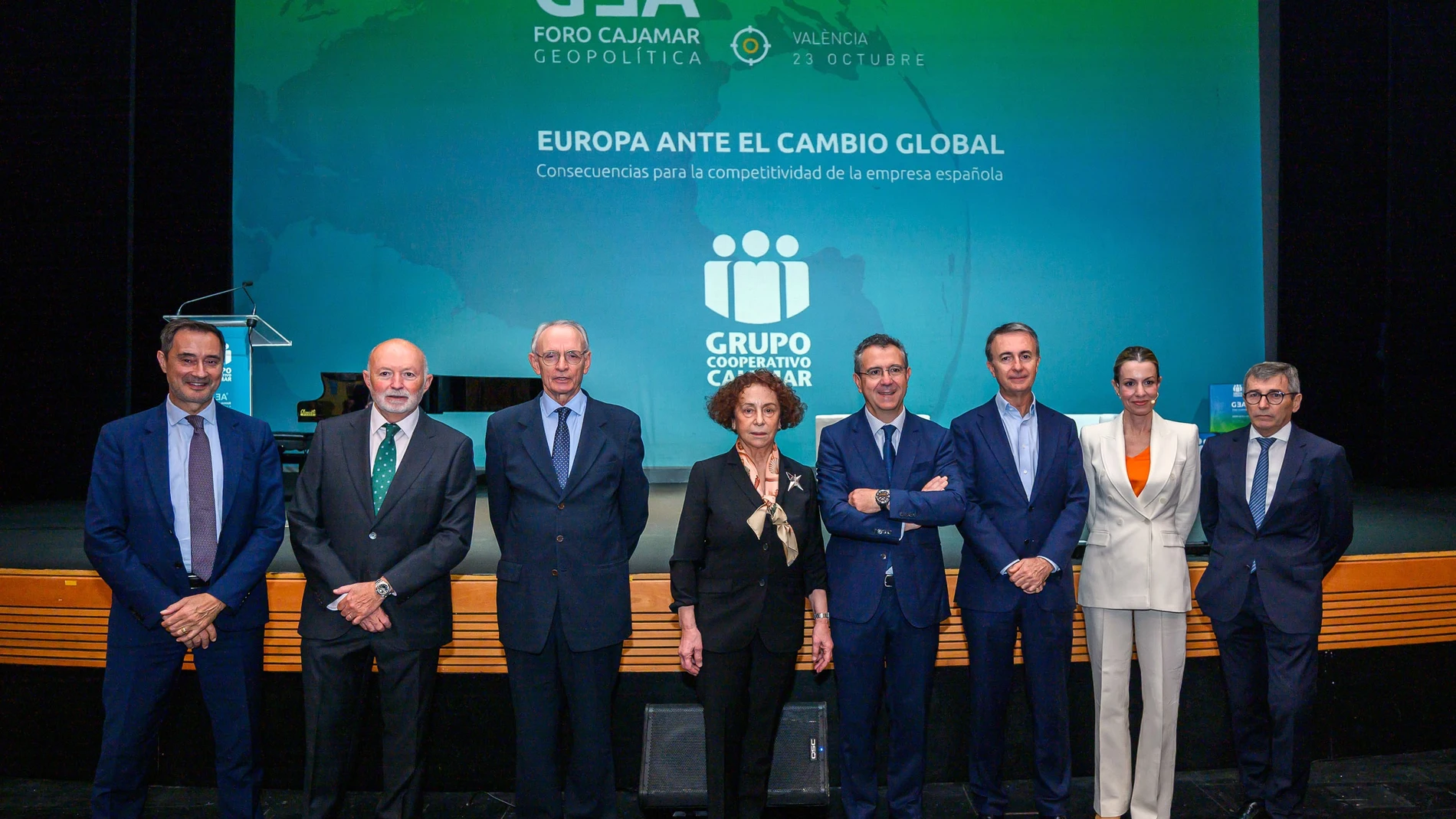 Una de las mesas del Foro Cajamar