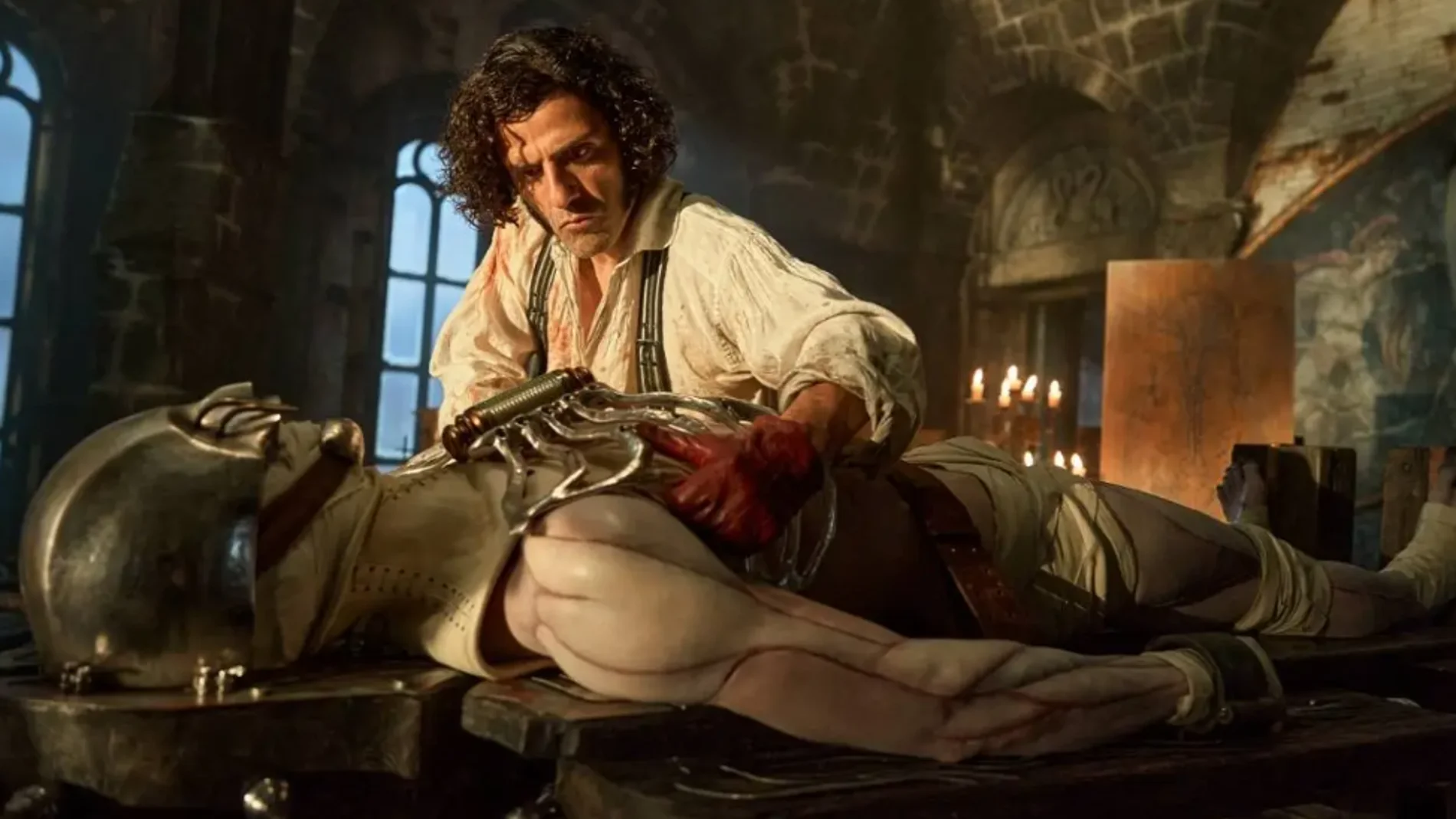 Un fotograma de "Frankenstein"