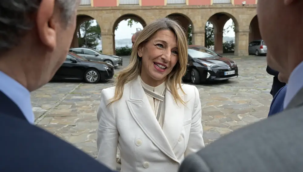 Yolanda Díaz inaugura la Asamblea de los técnicos del Ministerio de Hacienda (A Coruña)