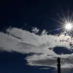 Imagen de archivo de nubes en Madrid