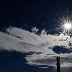 Imagen de archivo de nubes en Madrid