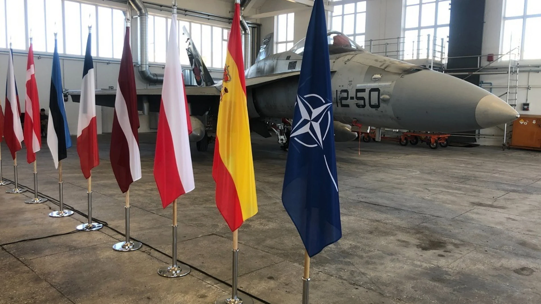 La OTAN despliega dos cazas españoles tras la violación del espacio aéreo de Lituania por parte de aviones rusos