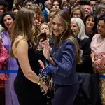 En la víspera de la ceremonia de entrega de los Premios Princesa de Asturias 2025, Sus Majestades los Reyes,