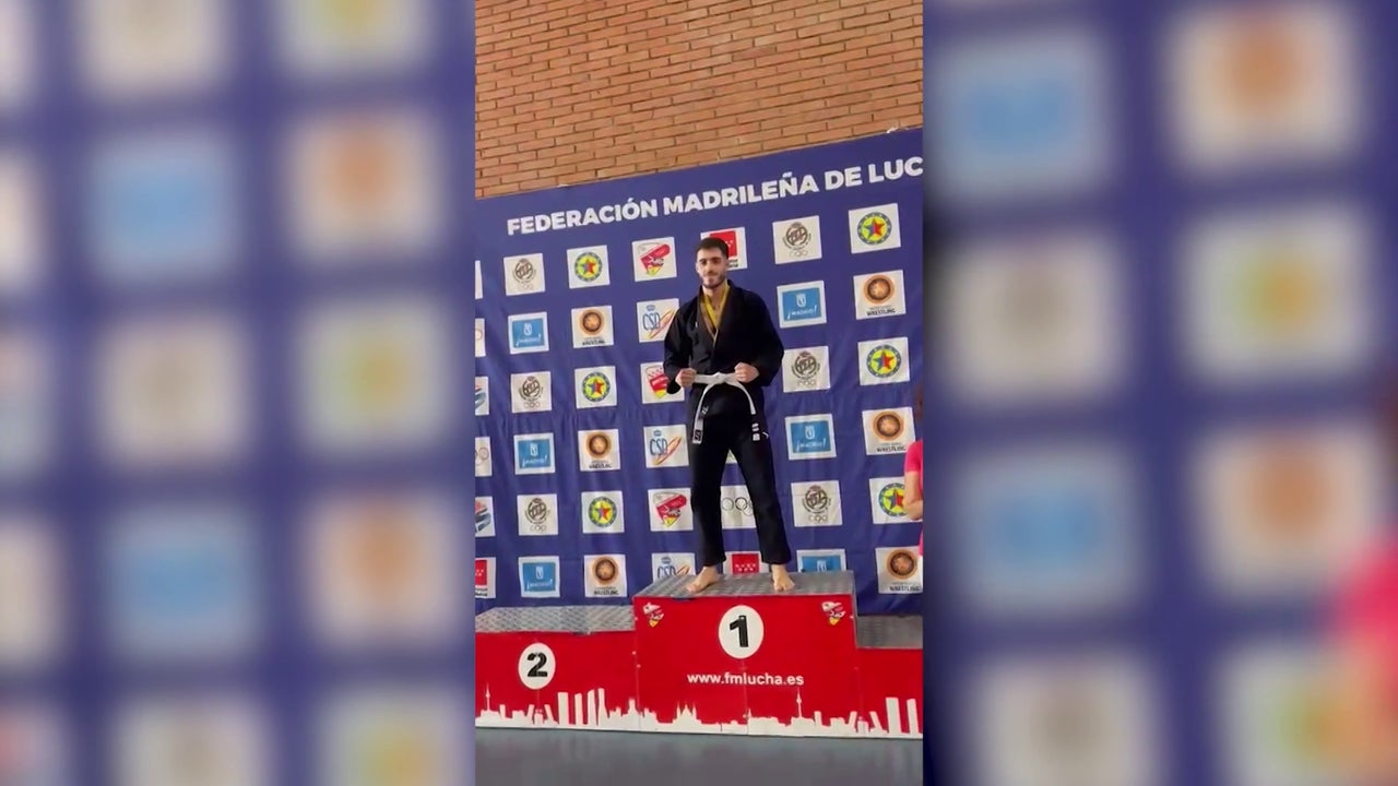 Un joven policía nacional de Madrid se alza con el oro en el Torneo BJJ Grappling Gi San Isidro