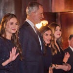 ​En la v&iacute;spera de la ceremonia de entrega de los Premios Princesa de Asturias 2025, Sus Majestades los Reyes, 