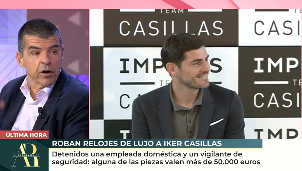 Robo en casa de Iker Casillas